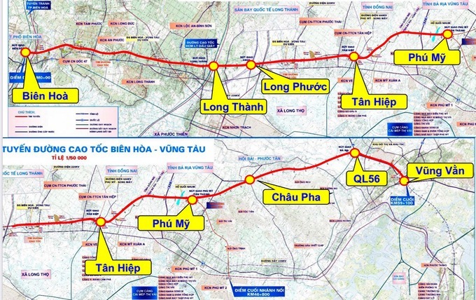 GẦN 20.000 TỶ ĐỒNG LÀM CAO TỐC NỐI ĐỒNG NAI VÀ BÀ RỊA VŨNG TÀU