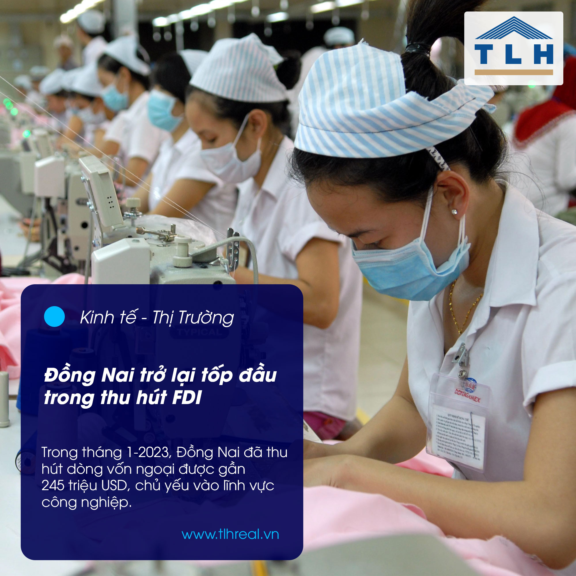 Đồng Nai trở lại tốp đầu trong thu hút FDI