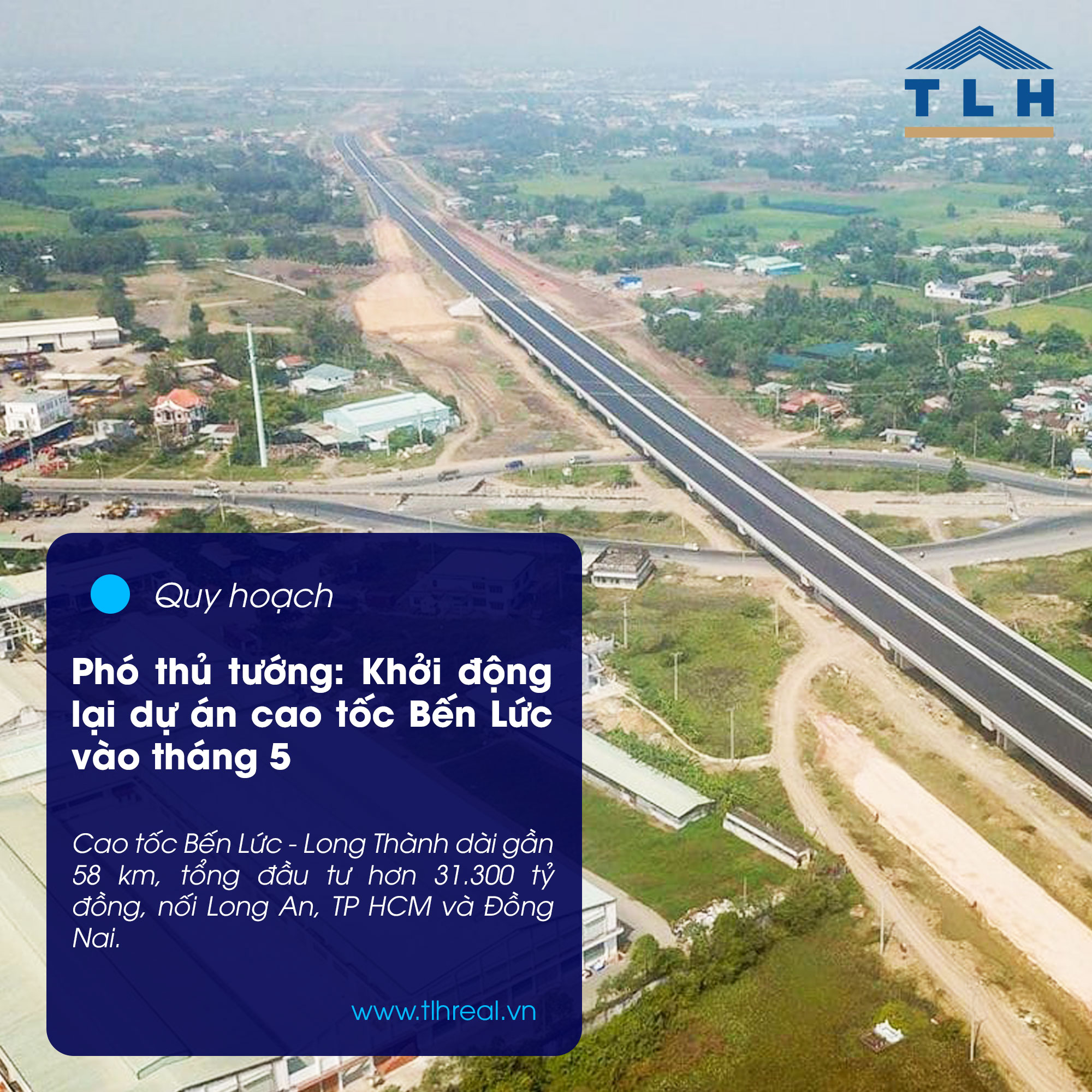 Phó thủ tướng: Khởi động lại dự án cao tốc Bến Lức vào tháng 5