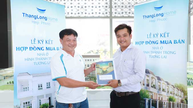 Thăng Long Home - Hiệp Phước chính thức vào hợp đồng mua bán